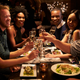 Look at these young, attractive stock image models pretend to eat